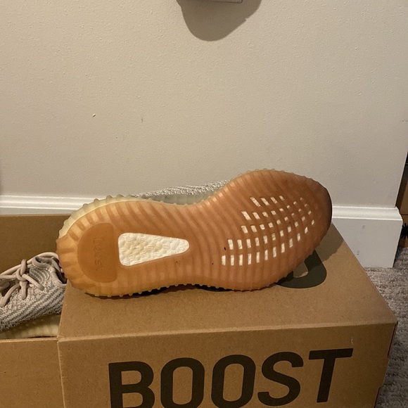 Yeezy boost 350, gray and green , Only wore 1-2 times.THESE PRICES ARE RAISING - Picture 3 of 5